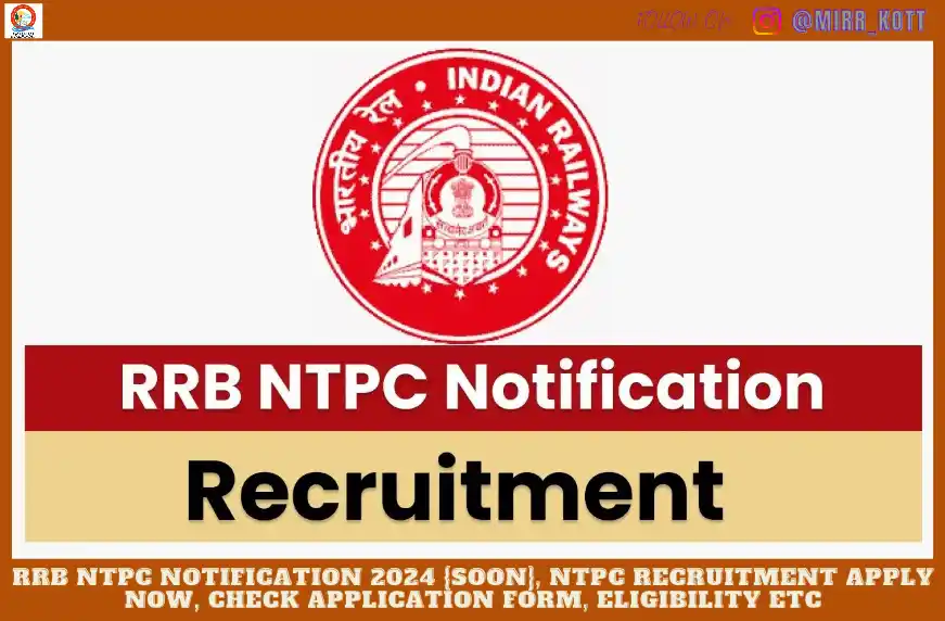 RRB NTPC Notification 2024